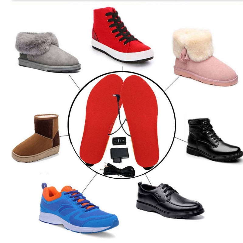 Remote Control Heated Insoles Soles Electric Foot