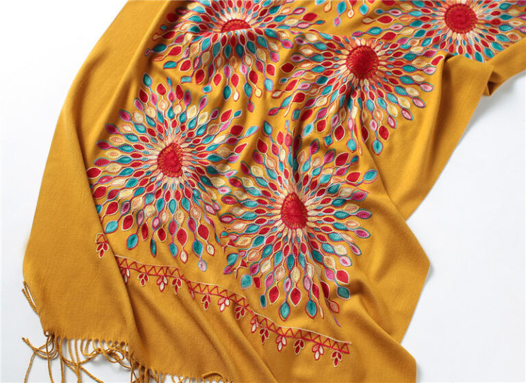 Embroidery design cashmere shawls  power day sale