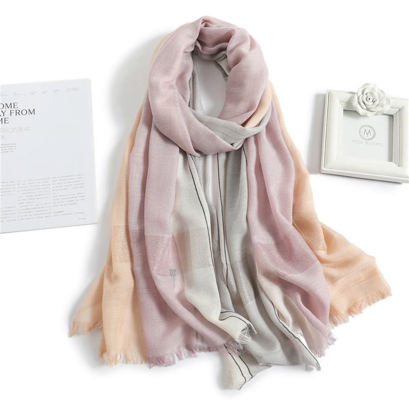 Fashion Foulard Warm Multicolor Scarf