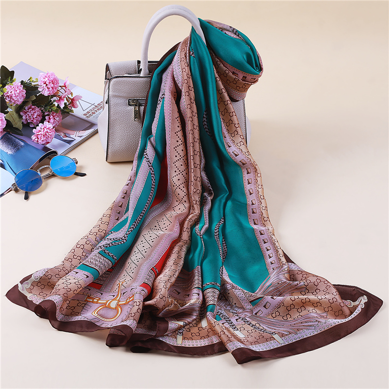 Fashion High Quality Print Silk Scarf - Power Day Sale