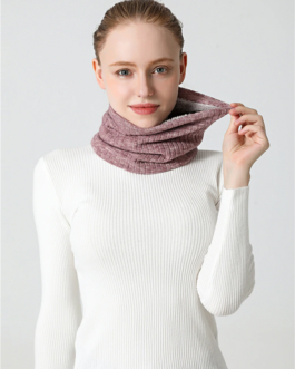 Knit Ring Neck Warm Scarf