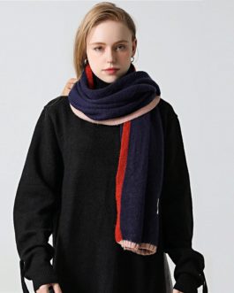 Warm Knit Cashmere Soft Scarf