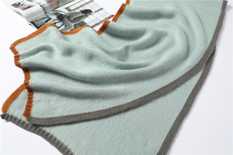 Warm Knit Cashmere Soft Scarf5