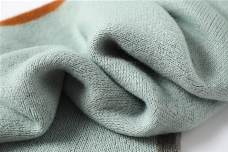 Warm Knit Cashmere Soft Scarf6