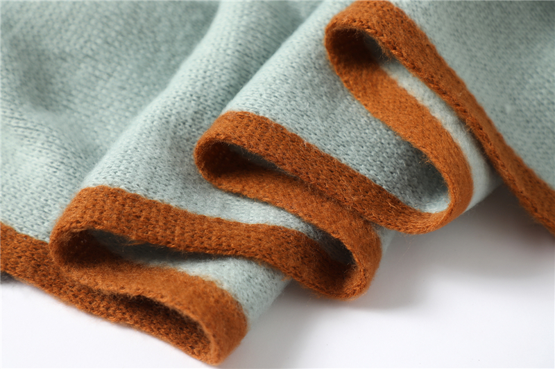 Warm Knit Cashmere Soft Scarf7