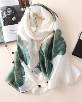 luxury brand fashion soft print scarf