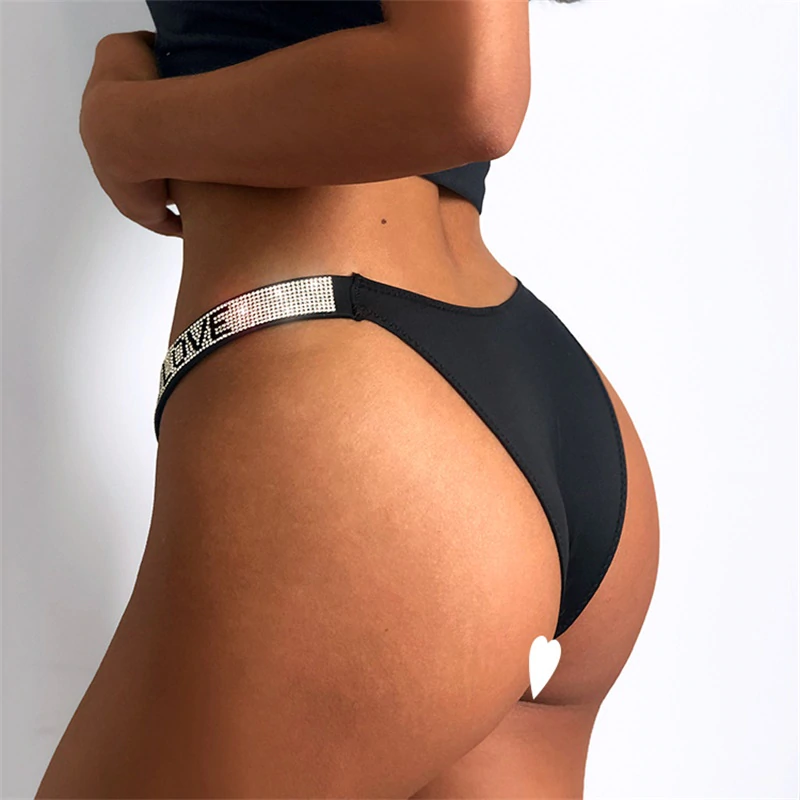 High fork Fitness Sport Lingerie Sexy Low Waist Panties - Power Day Sale