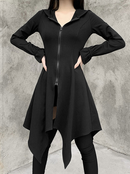 Hoodies Gothic Cotton Top Retro Dress - Power Day Sale