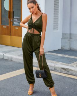 Sexy Camisole Loose Jumpsuits