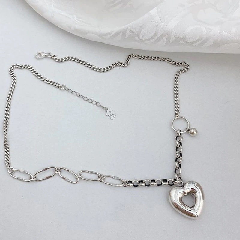 Fashion Hollow Love Heart Pendant Necklace - Power Day Sale