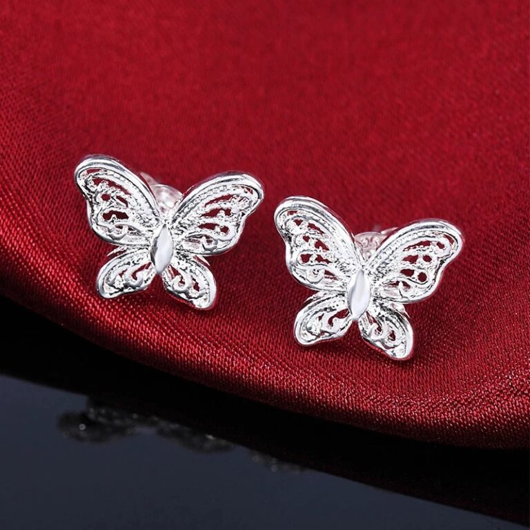 Fashion Hollow Small Butterfly Earrings - Power Day Sale