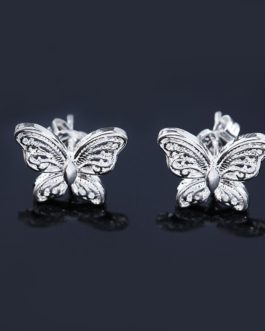 Fashion Hollow Small Butterfly Earrings