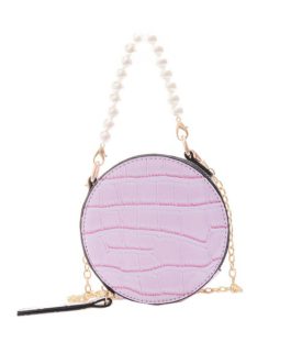 Cute Chain Round Simple Small Shoulder Bag