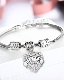 Tribute to Sister Rhinestone Bracelet