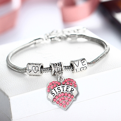 Tribute to Sister Rhinestone Bracelet