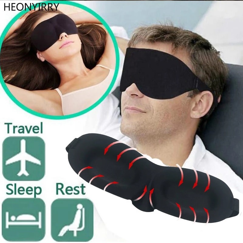 3D Sleeping eye mask Blindfold Eye Relax Massager