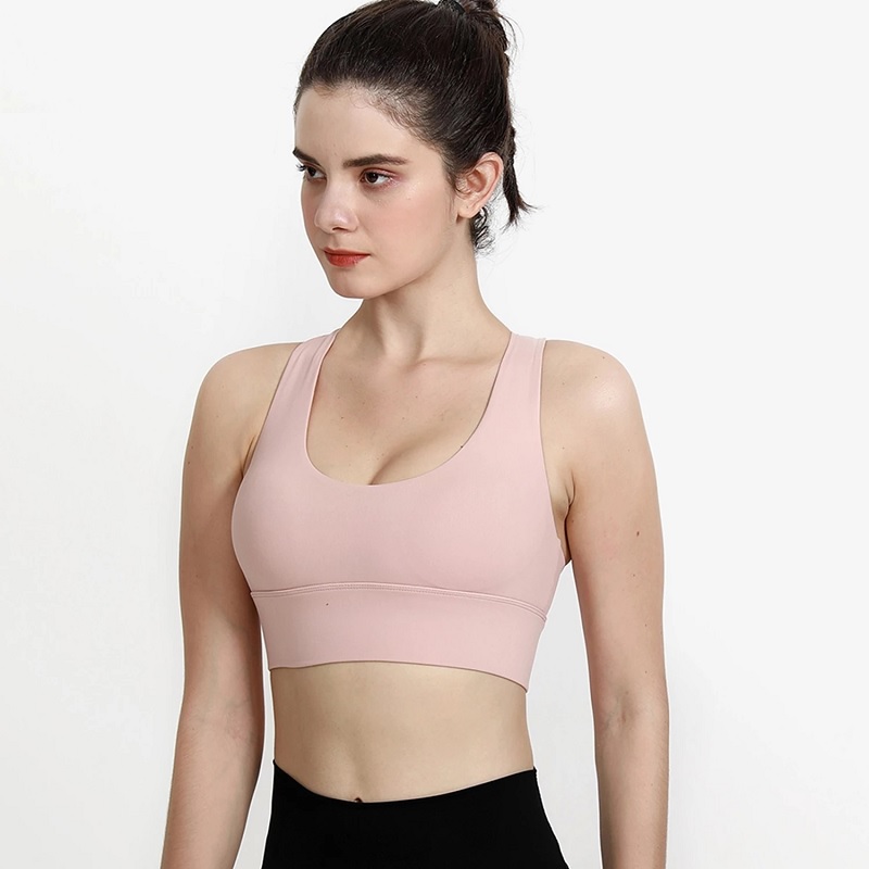 Adjustable Back Sport Bra Yoga Shockproof Gym Sportswear