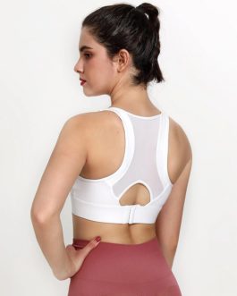 Sports High Impact Support Push-up Sexy Back Yoga Bra