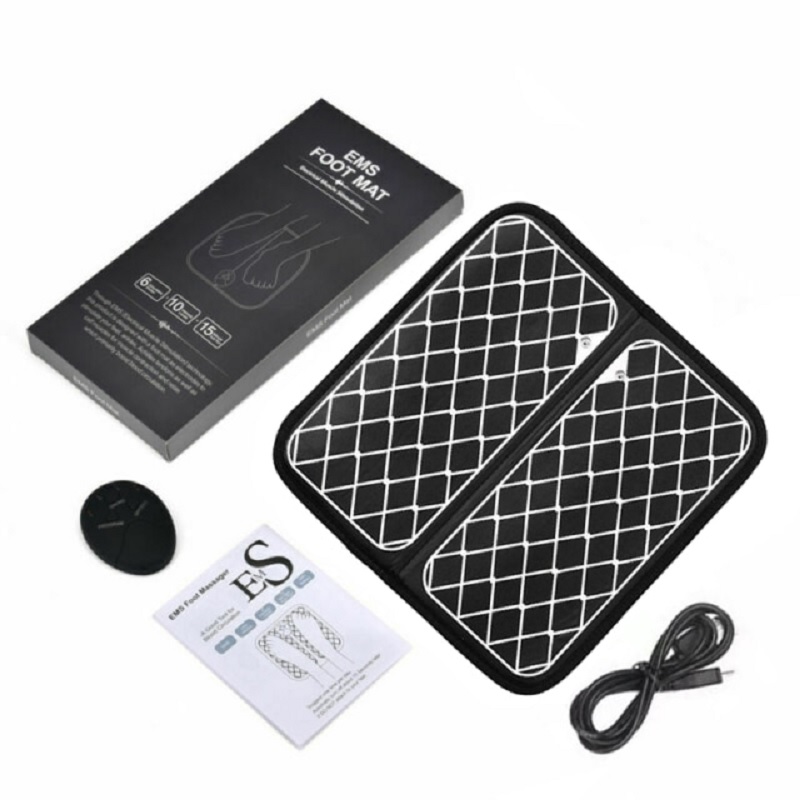 1Set Square foot pad Physiotherapy Electric Foot Massager