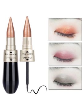 2-in-1 Pearly Glimmer Waterproof Eyeshadow Eye Liner Pen
