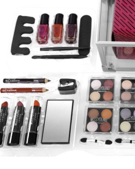 Professional Full Suitcase Makeup Kit