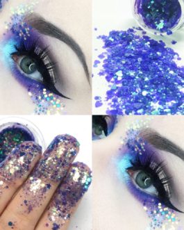 Shining Sequined Colorful Face Eyes Lip Body Glitter