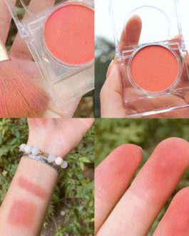 Single Color Blush Makeup Palette Mineral Powder