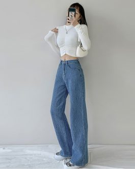 Casual Smooth Straight Lazy Pants