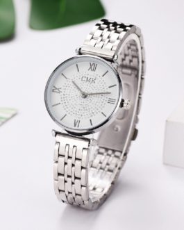 Fashion Diamond Mesh Steel Strap Wrist Watch