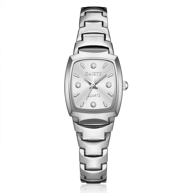 Fashion Luxury Rhinestone Ellipse Creative Quartz Wrist Watches - Power ...