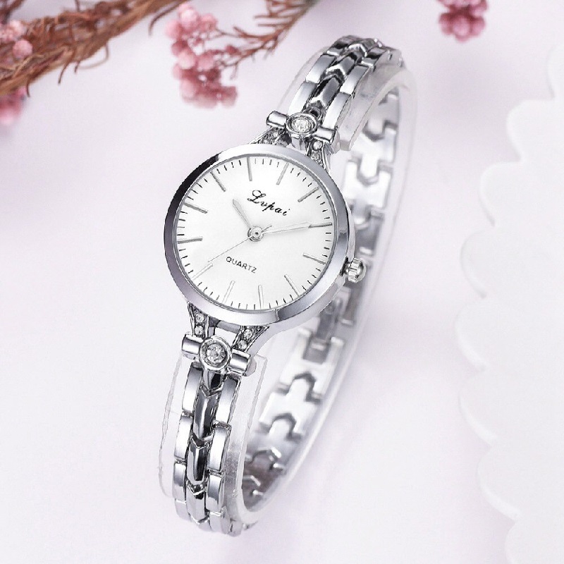 Luxury Crystal Fashion Alloy Round Wrist Watch - Power Day Sale