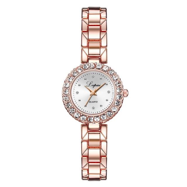 Luxury Diamond Jewelry Quartz Wrist Watch - Power Day Sale