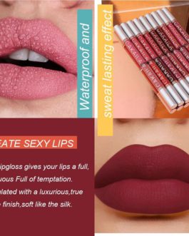 Matte Velvet Lip Glaze Lip Gloss Silky Smooth Lipstick