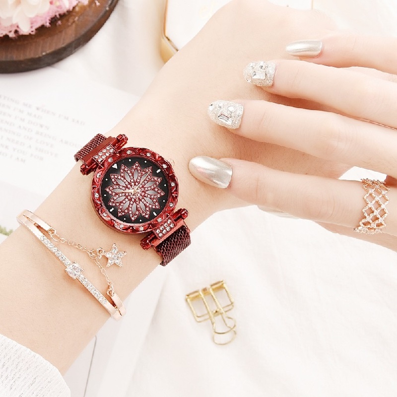 Elegant Wrist Watch Beautiful Style Face Bracelet Cuff Style - Etsy