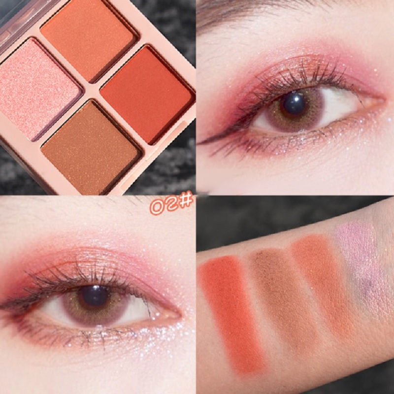 Metallic Luminous Makeup Shades Eyeshadow Pallete