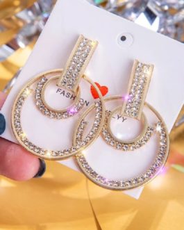 Fashion Cute Rhinestone Earrings