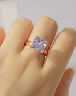 Luxury Crystal Wedding Ring