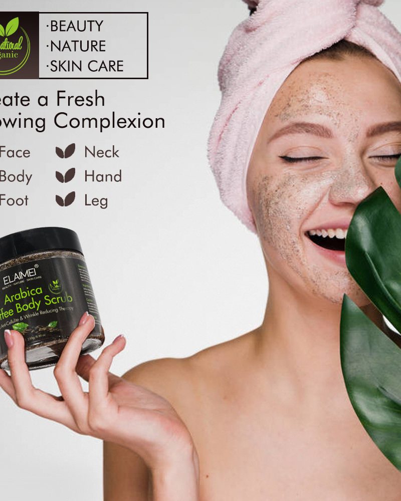 Body Scrub Facial Dead Sea Salt For Exfoliating Whitening Moisturizing Anti Cellulite Treatment Acne