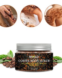 Coffee Scrub Body Scrub Cream Facial Dead Sea Salt Exfoliating Whitening Moisturizing Anti Cellulite Treatment Acne