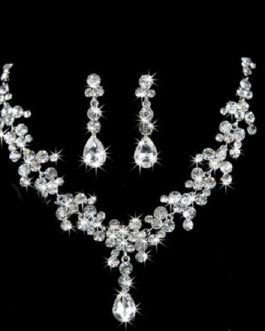 Austria Crystal Bridal Jewelery Set