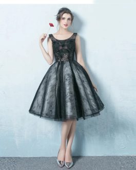 Elegant Ball Gown Beadings Formal Evening Party Dress