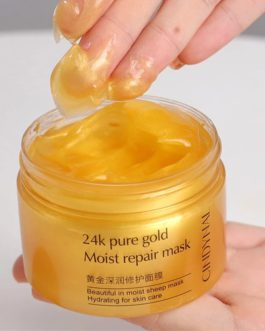 Hot Sale Face Cream Anti-Wrinkle Mask 24k Gold Serum Cream Sleeping Mask Moisturizing Anti Age Face Skin Care 120g