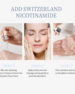 Nicotinamide Face Serum Whitening Essence Moisturizing Shrinking Pore Anti-Wrinkle Repairing Smooth Brightening Skin Care