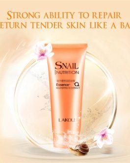 Snail Facial Cleanser Facial Cleansing Rich Foaming Organic Natural Gel Daily Face Wash Anti Aging Deep Clean Cosmetics