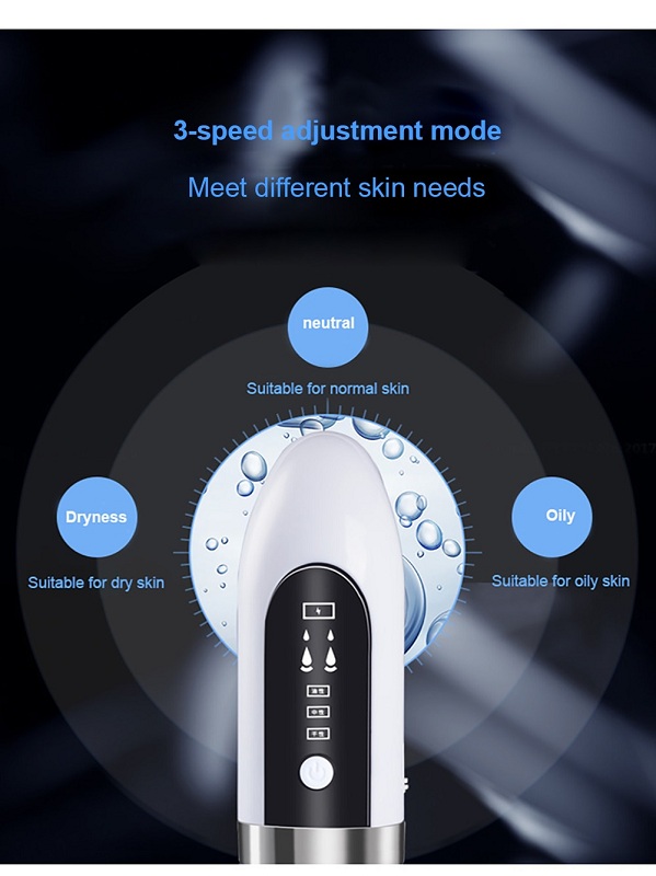 Electric Small Bubble Blackhead Remover Facial Cleaner Power Day Sale