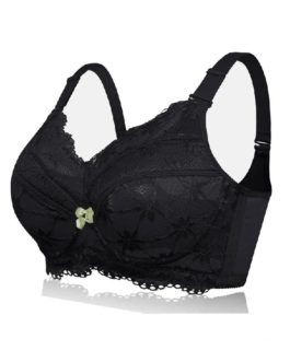 Lace See Full Coverage Gather Push Up Bra
