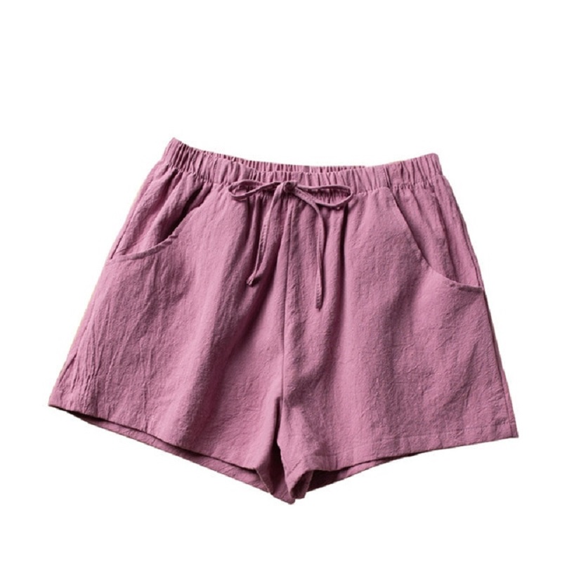 Cotton Linen Sexy Loose Sport Shorts - Power Day Sale