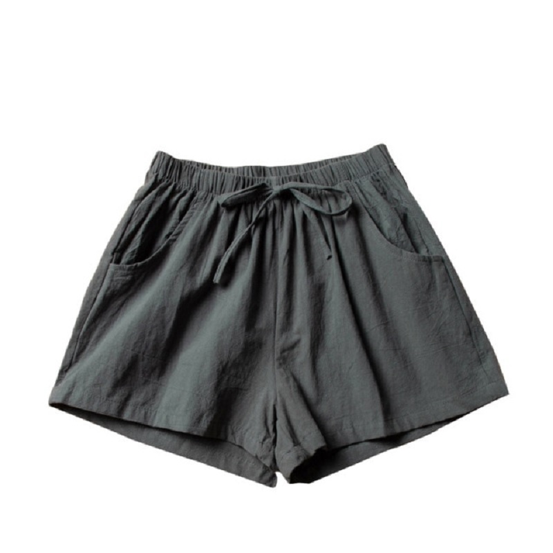 Cotton Linen Sexy Loose Sport Shorts - Power Day Sale