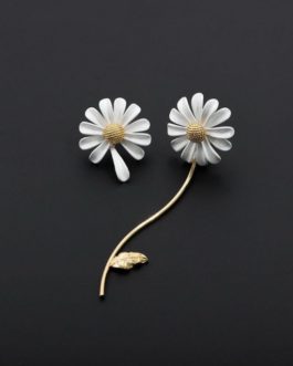 Fresh Floral Asymmetric Stud Jewellery