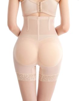 High Waist Tummy Control Panties Lace Butt Lifter Body Shaper